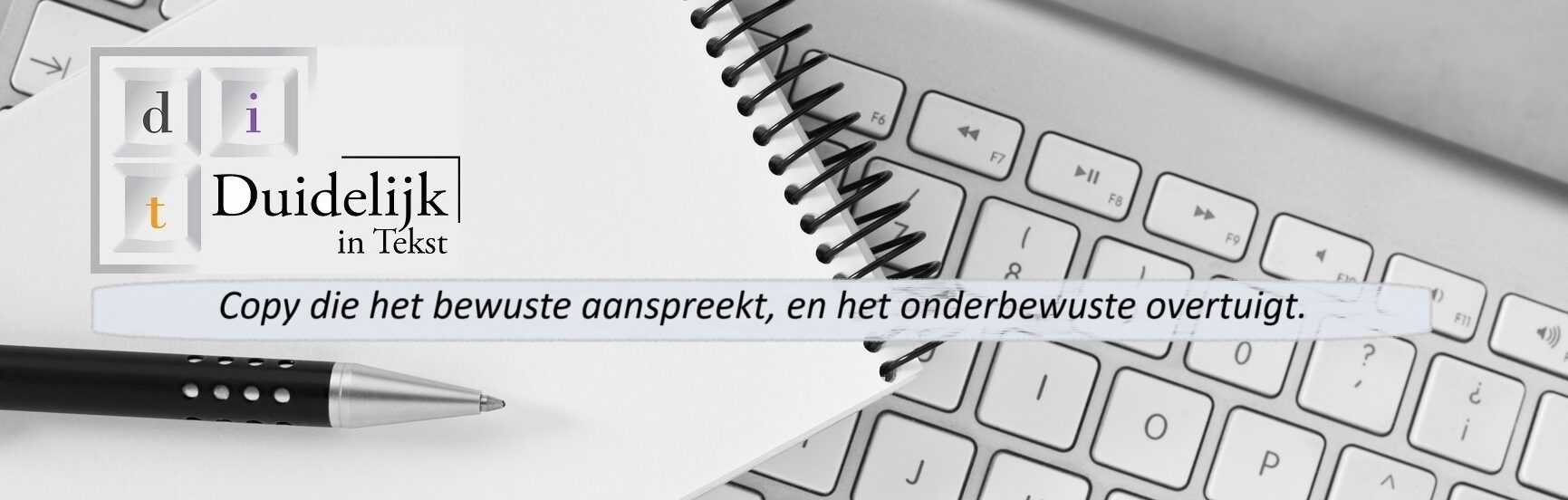 Duidelijk in Tekst// Persuasive copywriting