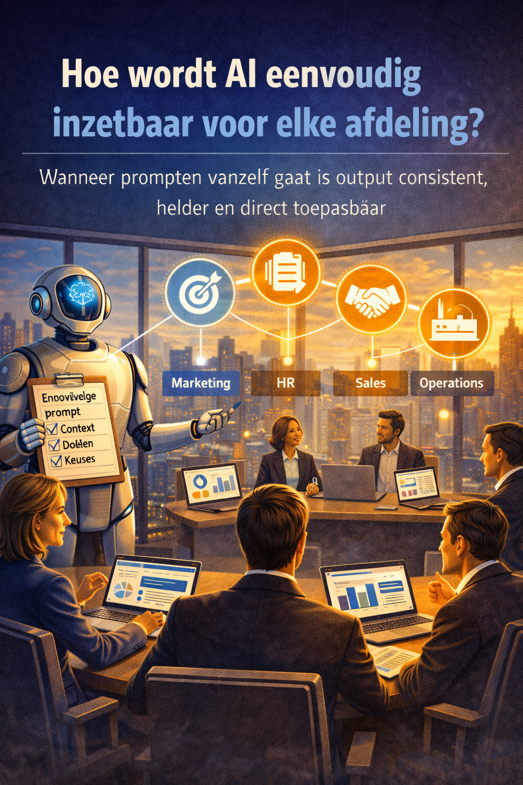 Hoe wordt AI eenvoudig inzetbaar voor elke afdeling