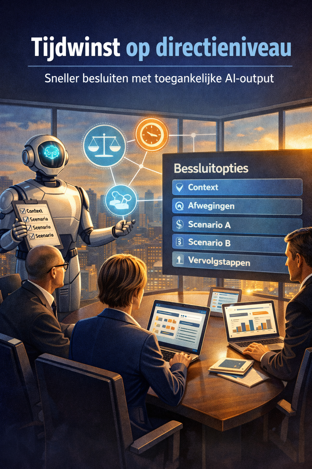 Tijdwinst op directieniveau