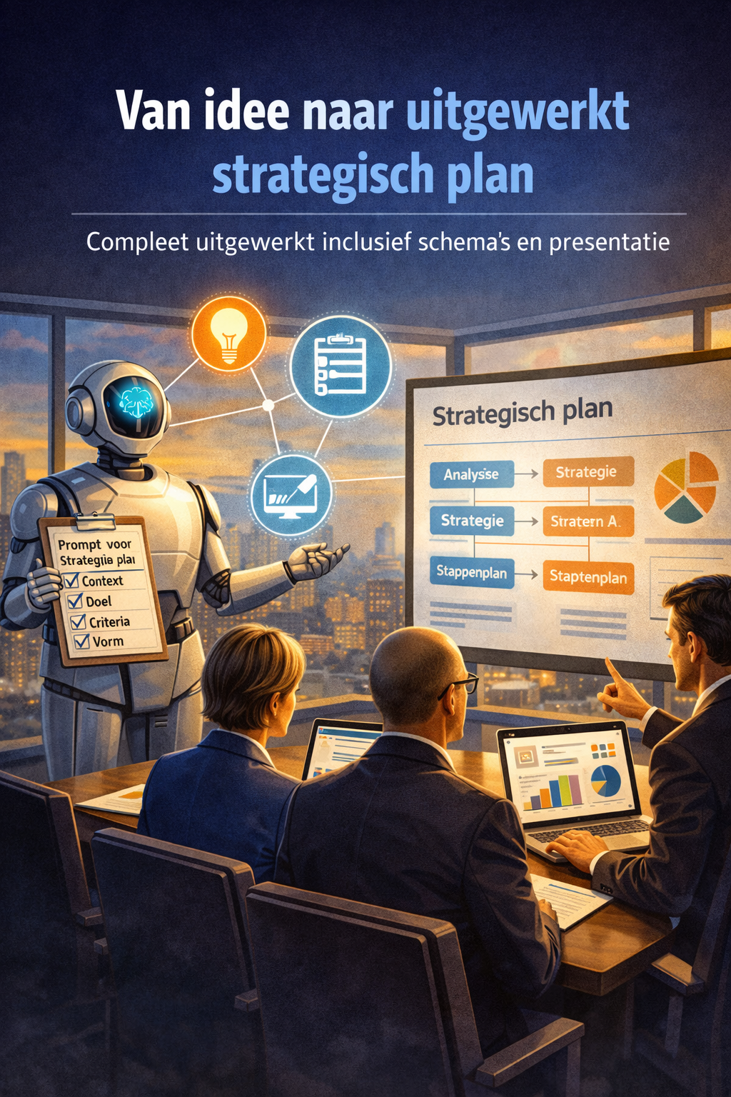 Van idee naar uitgewerkt strategisch plan